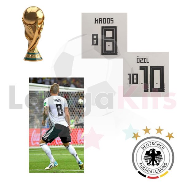 Dorsal Alemania DFB - Fifa Copa Mundial