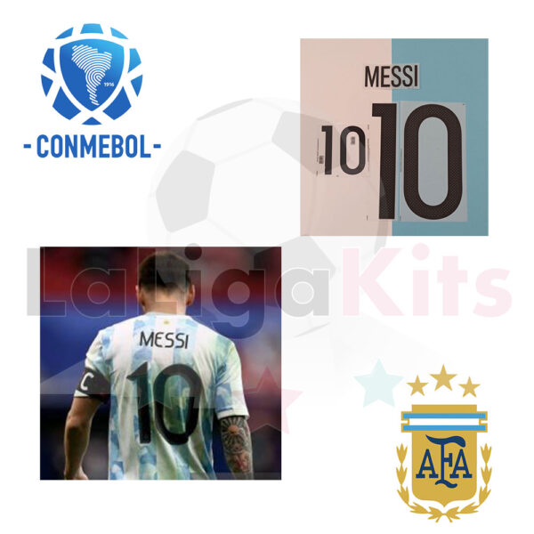 Dorsal Argentina AFA - Conmebol
