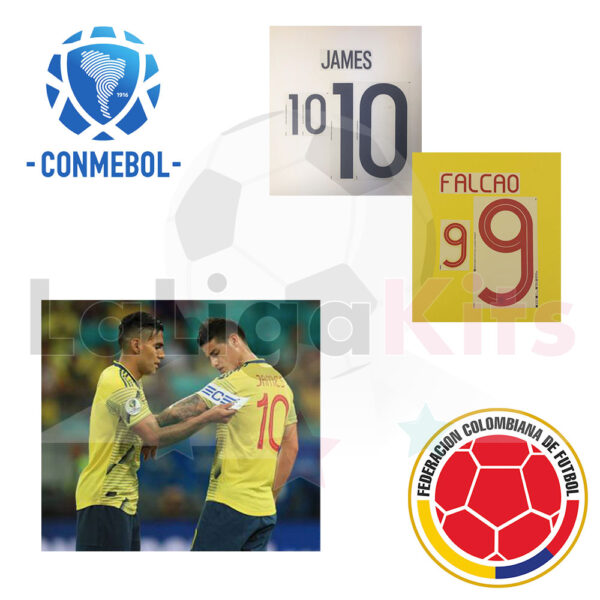 Dorsal Colombia FCF - Conmebol