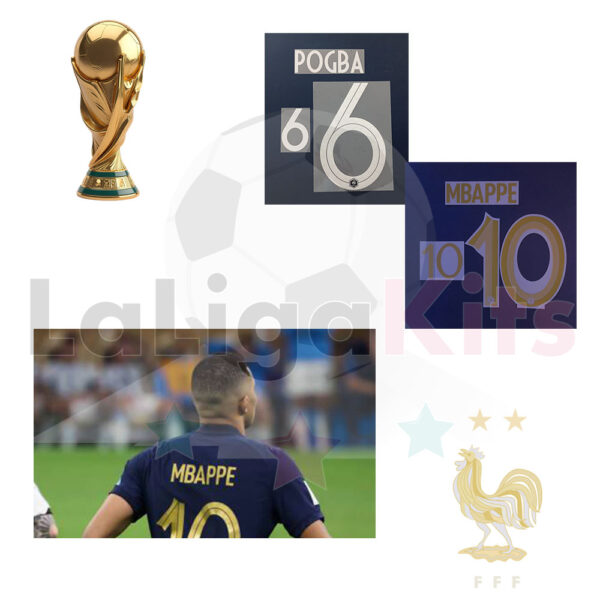 Dorsal Francia FFF - Fifa Copa Mundial